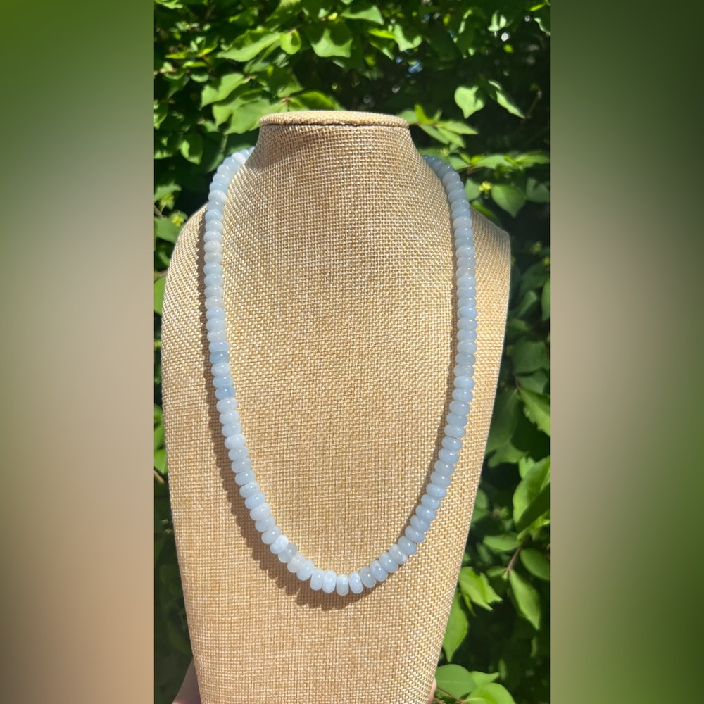 Genuine Jade Beaded Necklace